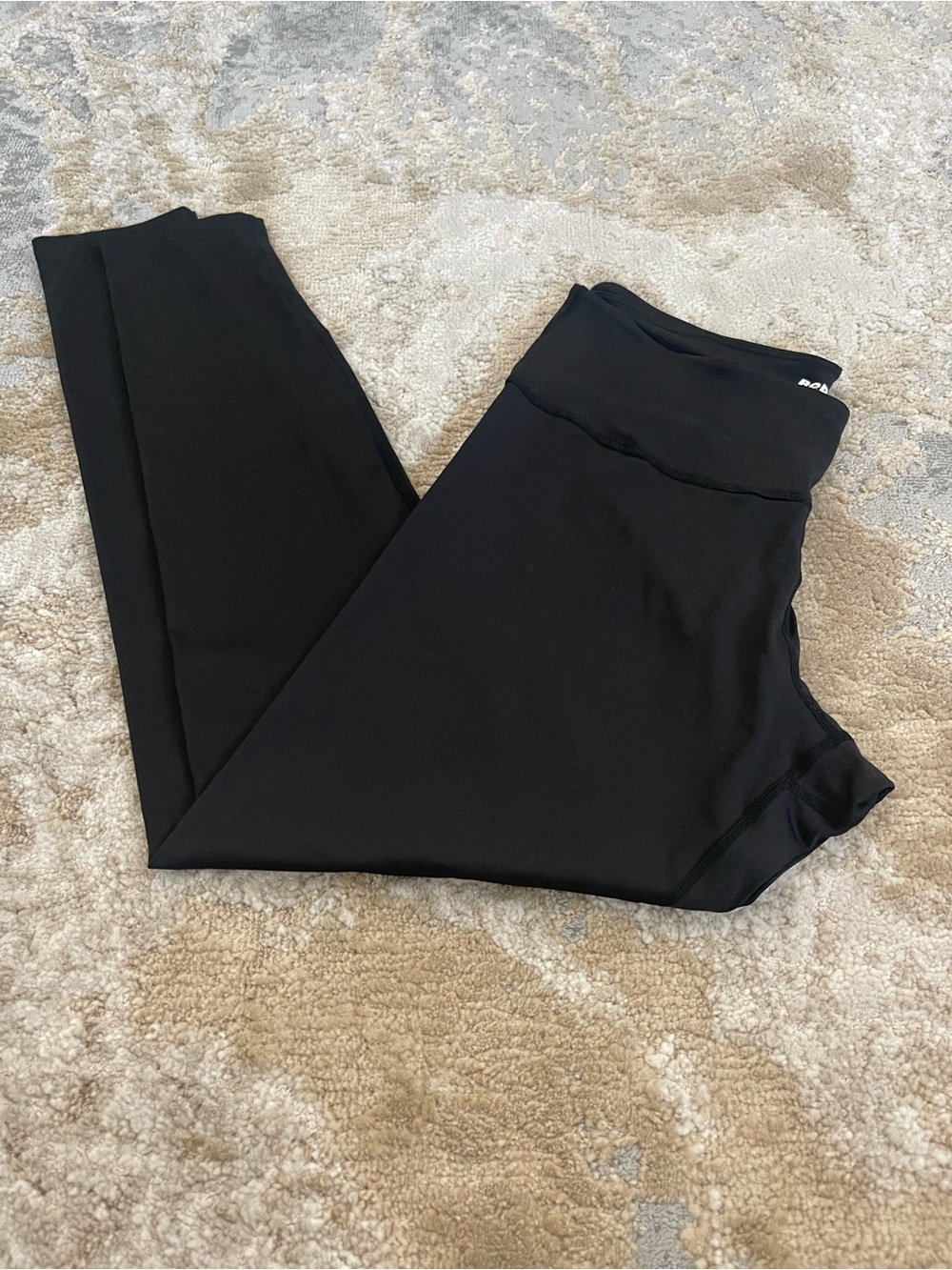 Women's Black High-Waist Performance Leggings